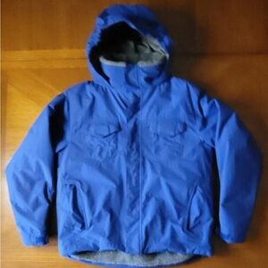 Cabela's  Boys Kids Winter Coat blue Nylon and Polyester  Size Large